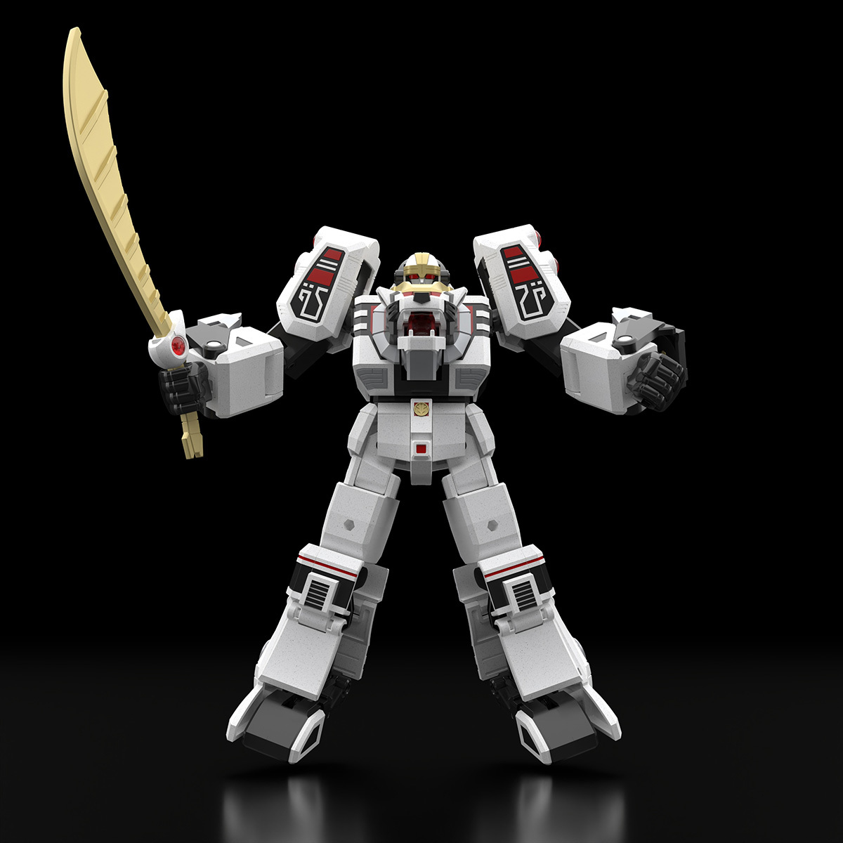 白虎氣傳獸登場『SMP食玩 五星戰隊大連者 王大牙』再現武人形態變形、牙大王合體機構!