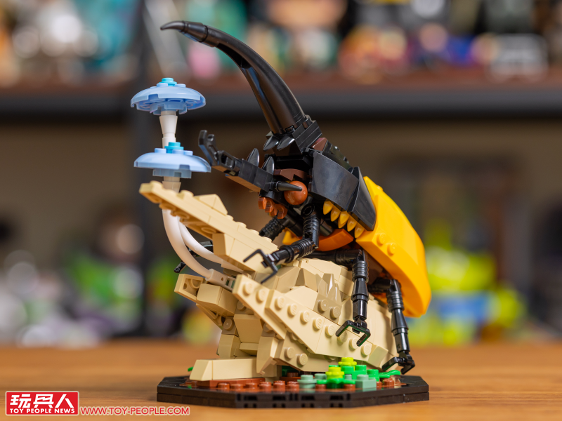 LEGO 21342 Ideas 系列「昆蟲集錦」開箱報告 超乎預期的逼真生物感＆大加分的棲息地展示底座！