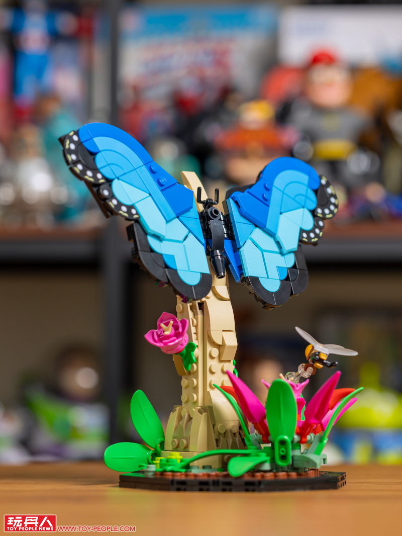 LEGO 21342 Ideas 系列「昆蟲集錦」開箱報告 超乎預期的逼真生物感＆大加分的棲息地展示底座！