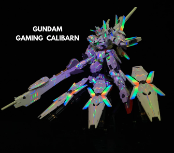 推主打造「閃耀的帕梅特刻痕」RGB風格異靈鋼彈模型  精美成果博網友好評