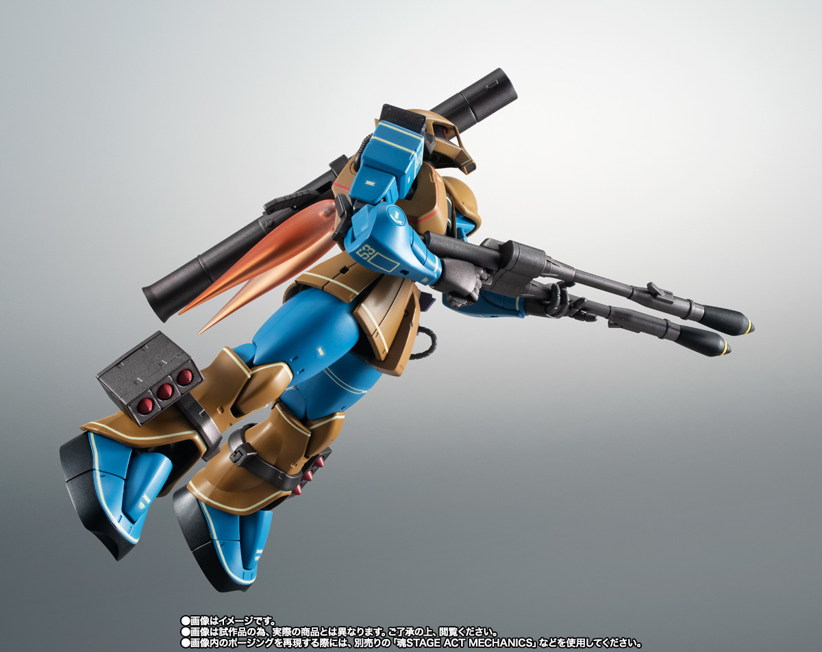 開啟 MS 開發史的名機『ROBOT魂 舊薩克 初期生產型 ver. A.N.I.M.E.』再現設定稿配色與豐富武裝！