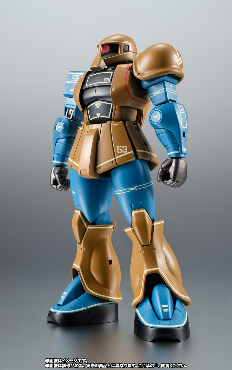 開啟 MS 開發史的名機『ROBOT魂 舊薩克 初期生產型 ver. A.N.I.M.E.』再現設定稿配色與豐富武裝！