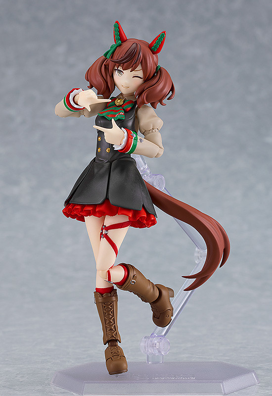 高人氣庶民賽馬娘『優秀素質』於 figma 可動人偶系列立體化 多種替換表情把玩可愛姿態！