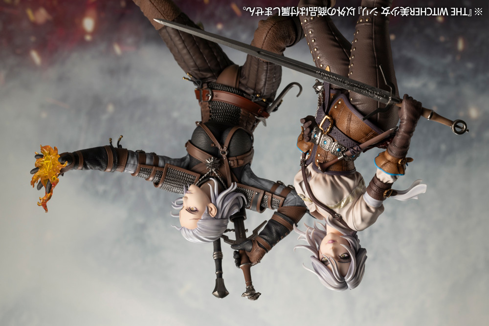 壽屋×山下俊也「THE WITCHER美少女 希里」1/7比例模型 凜然站姿展現不同韻味