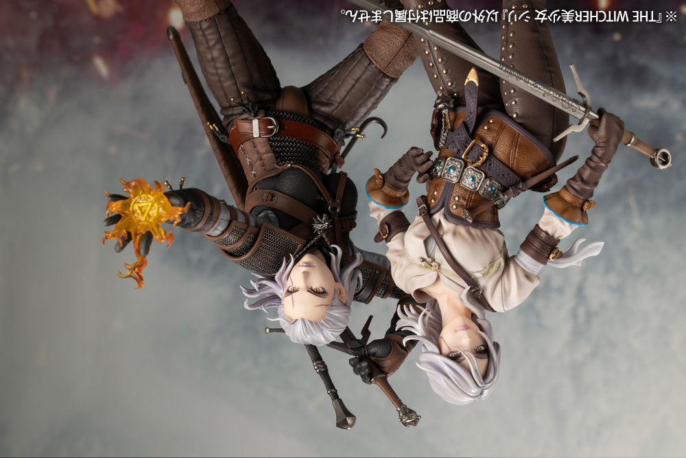 壽屋×山下俊也「THE WITCHER美少女 希里」1/7比例模型 凜然站姿展現不同韻味