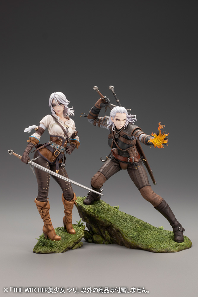 壽屋×山下俊也「THE WITCHER美少女 希里」1/7比例模型 凜然站姿展現不同韻味