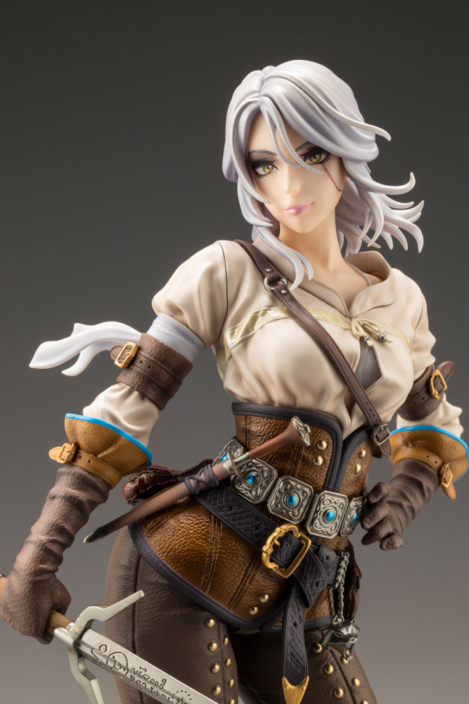 壽屋×山下俊也「THE WITCHER美少女 希里」1/7比例模型 凜然站姿展現不同韻味