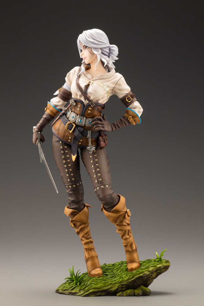 壽屋×山下俊也「THE WITCHER美少女 希里」1/7比例模型 凜然站姿展現不同韻味