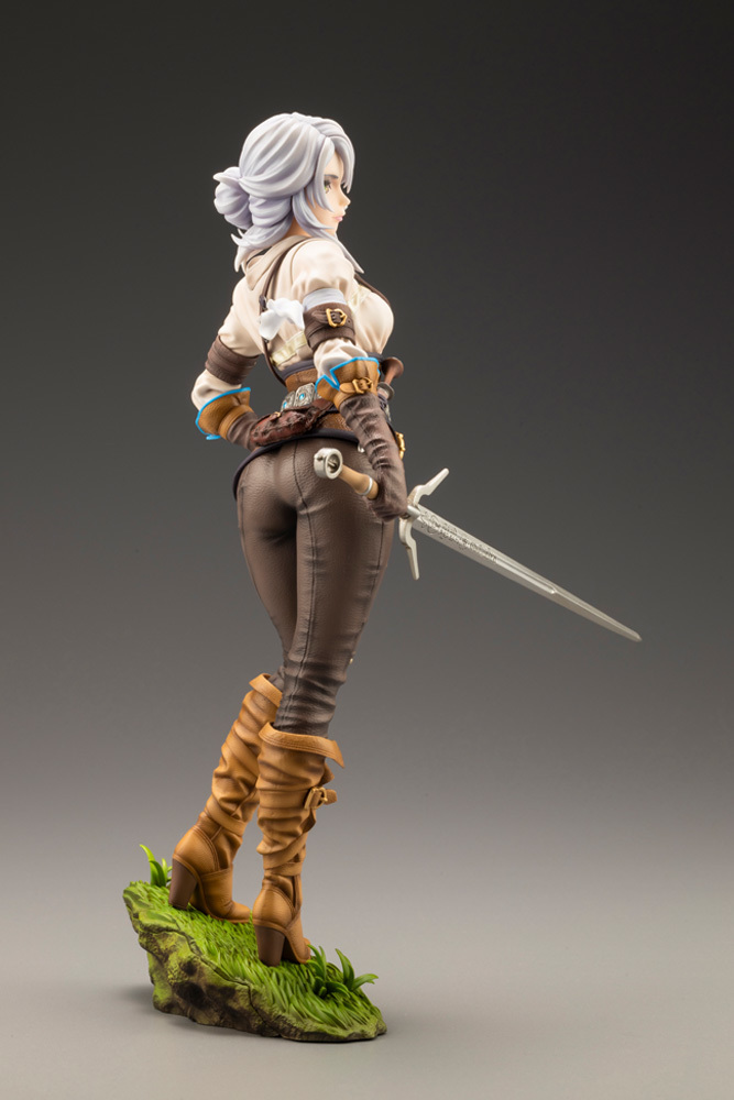 壽屋×山下俊也「THE WITCHER美少女 希里」1/7比例模型 凜然站姿展現不同韻味