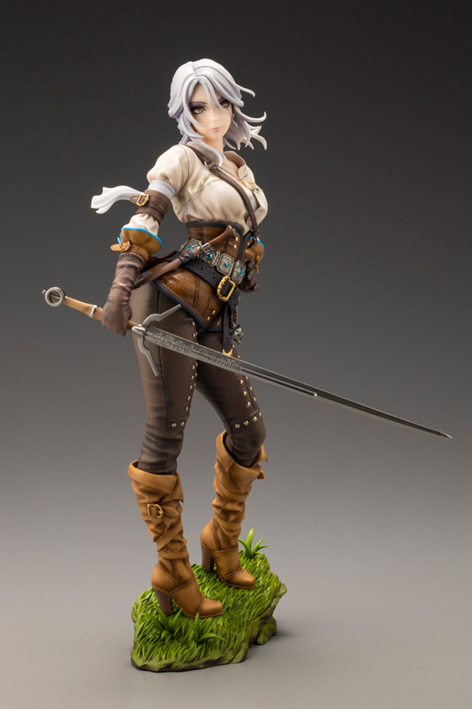 壽屋×山下俊也「THE WITCHER美少女 希里」1/7比例模型 凜然站姿展現不同韻味