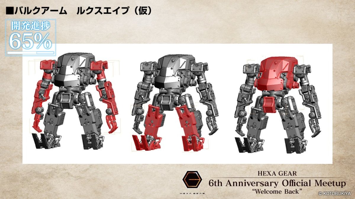 壽屋『六角機牙 HEXA GEAR』系列釋出多款開發中新作情報!