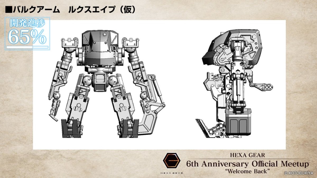 壽屋『六角機牙 HEXA GEAR』系列釋出多款開發中新作情報!
