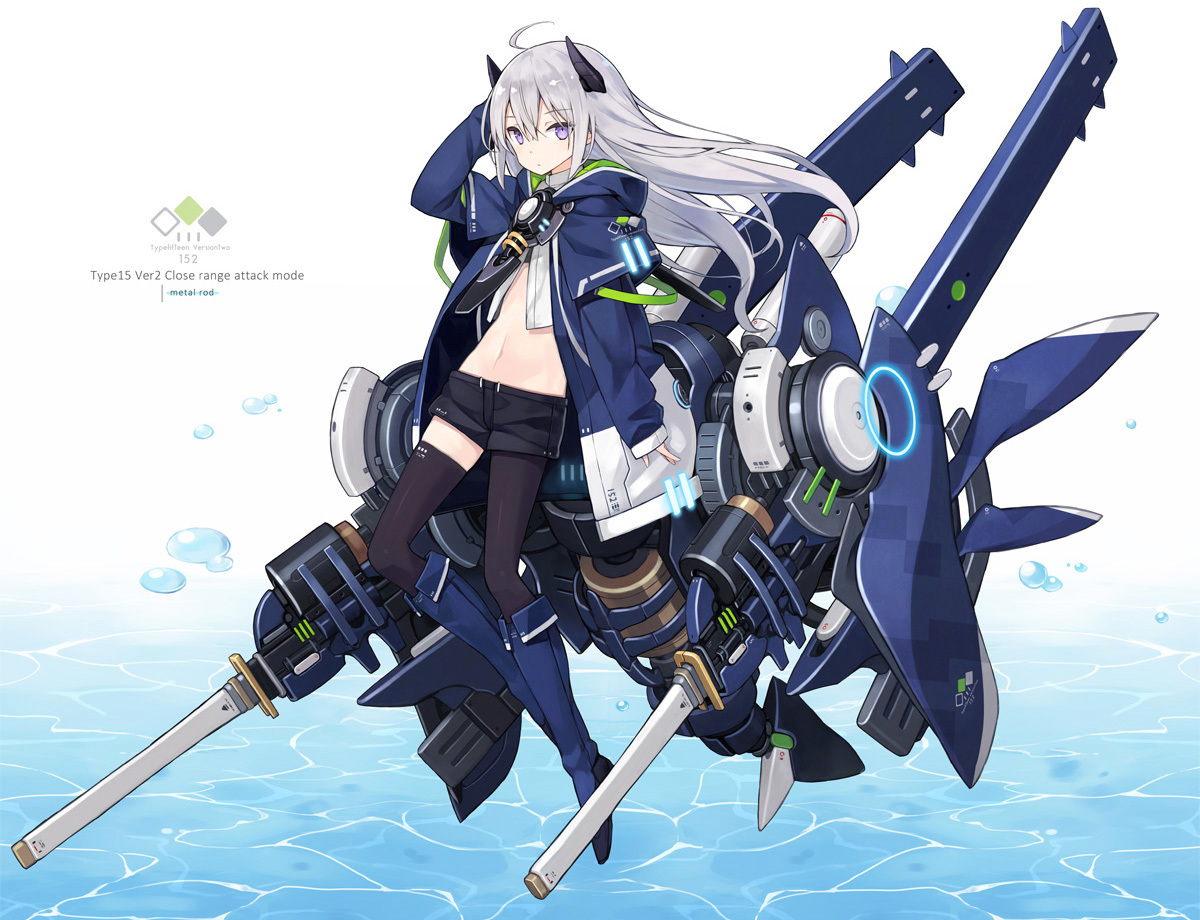 ミオ & Type15 Ver2 Close range attack mode ACT MODE NAVY FIELD 152 Mio & Type15 Ver2 Close range attack
