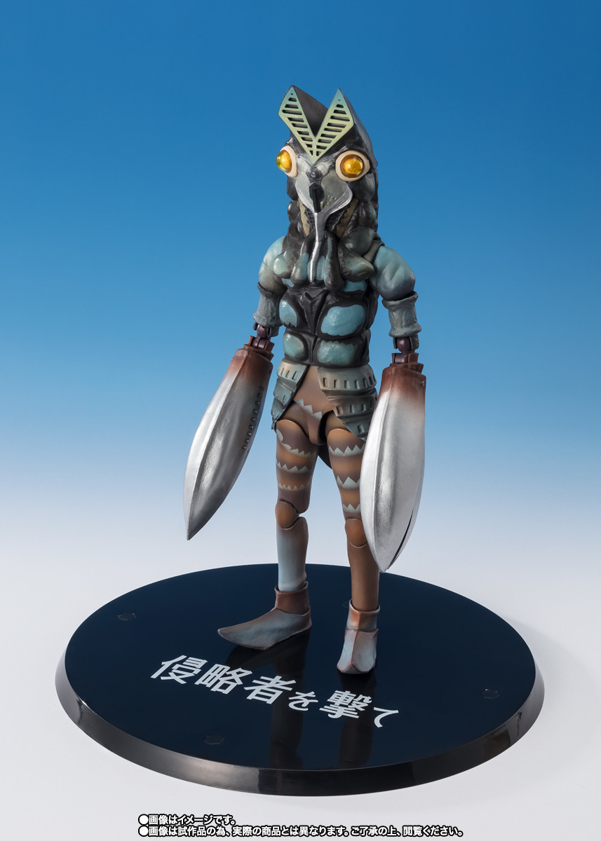 還原初登場時配色『S.H.Figuarts 超人力霸王 巴爾坦星人 打擊侵略者Ver.』宇宙忍者再度來襲！
