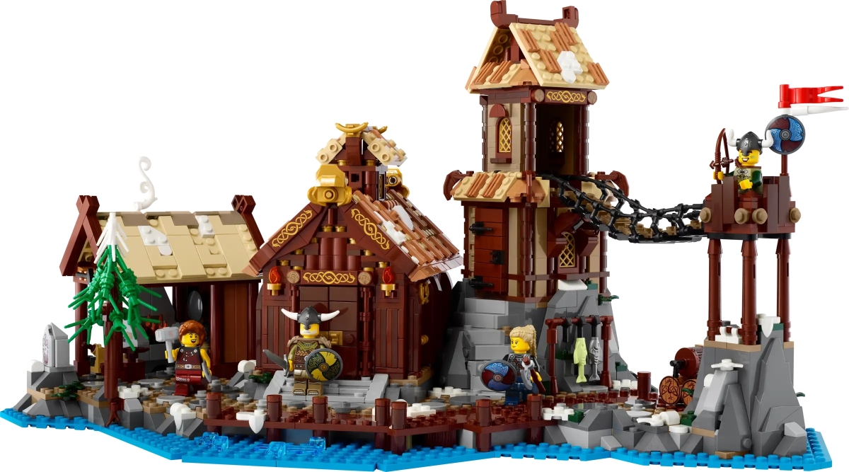LEGO 21343 Ideas 系列「維京村莊」(Viking Village)公開!