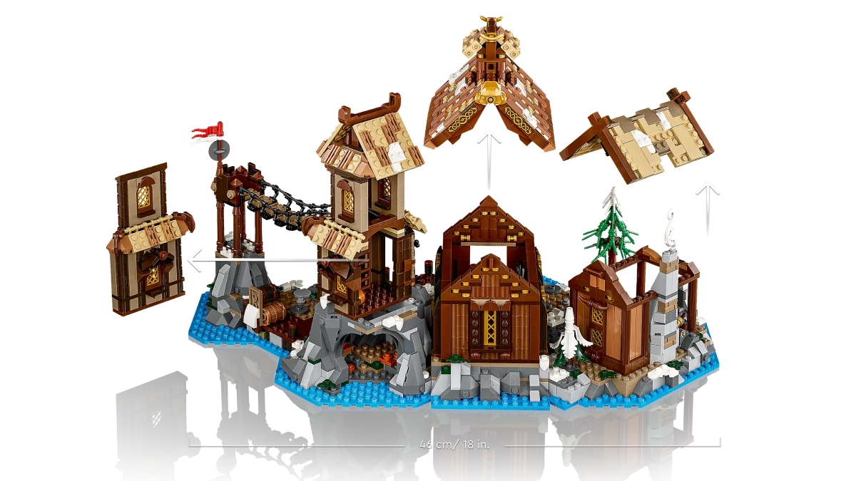 LEGO 21343 Ideas 系列「維京村莊」(Viking Village)公開!