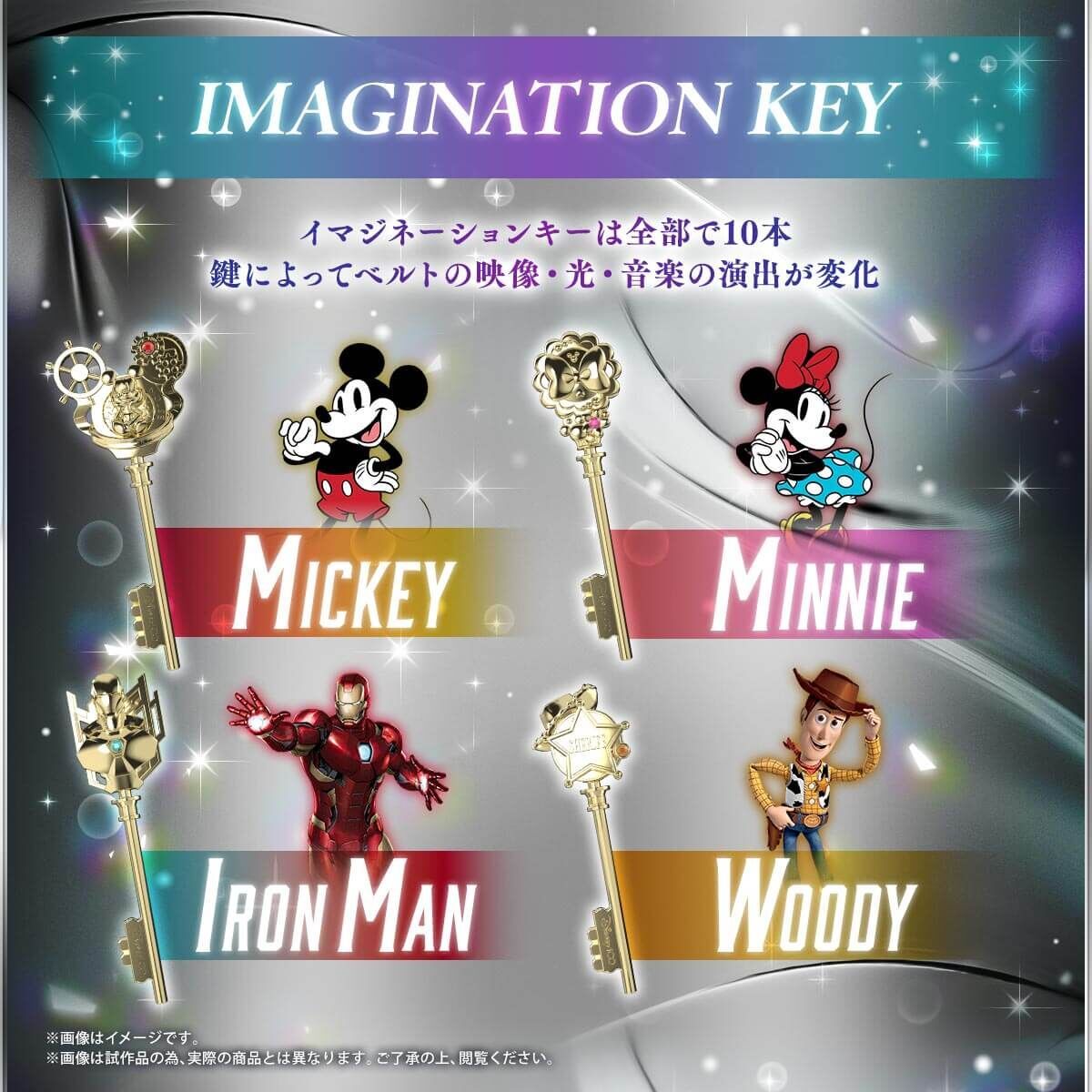 萬代合作迪士尼原創百年紀念變身腰帶『Disney IMAGINATION BELT
