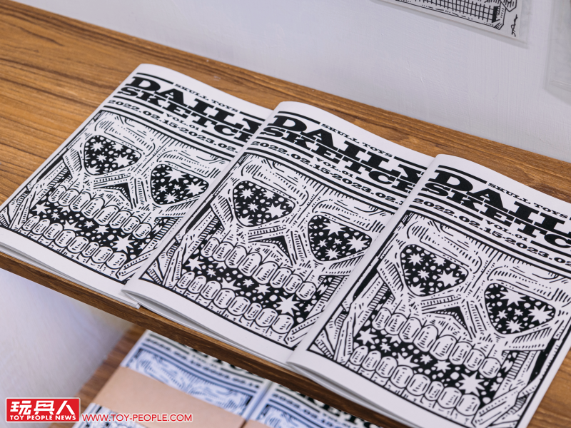 SKULL TOYS【DAILY SKETCH SHOW! 2023特展】at Paradise 現場報導