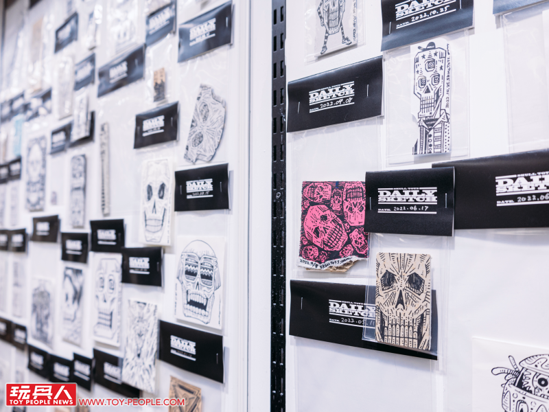 SKULL TOYS【DAILY SKETCH SHOW! 2023特展】at Paradise 現場報導