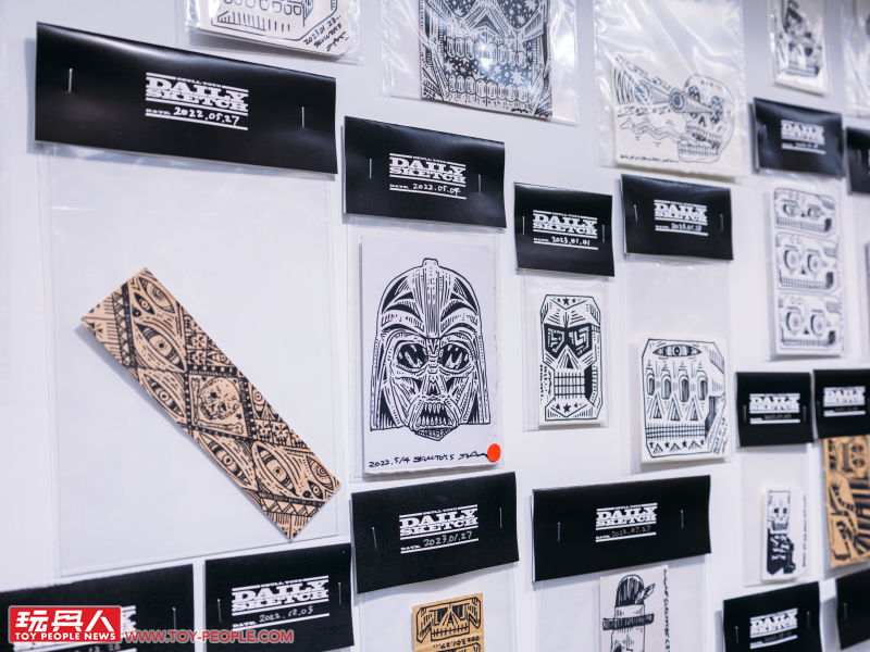 SKULL TOYS【DAILY SKETCH SHOW! 2023特展】at Paradise 現場報導