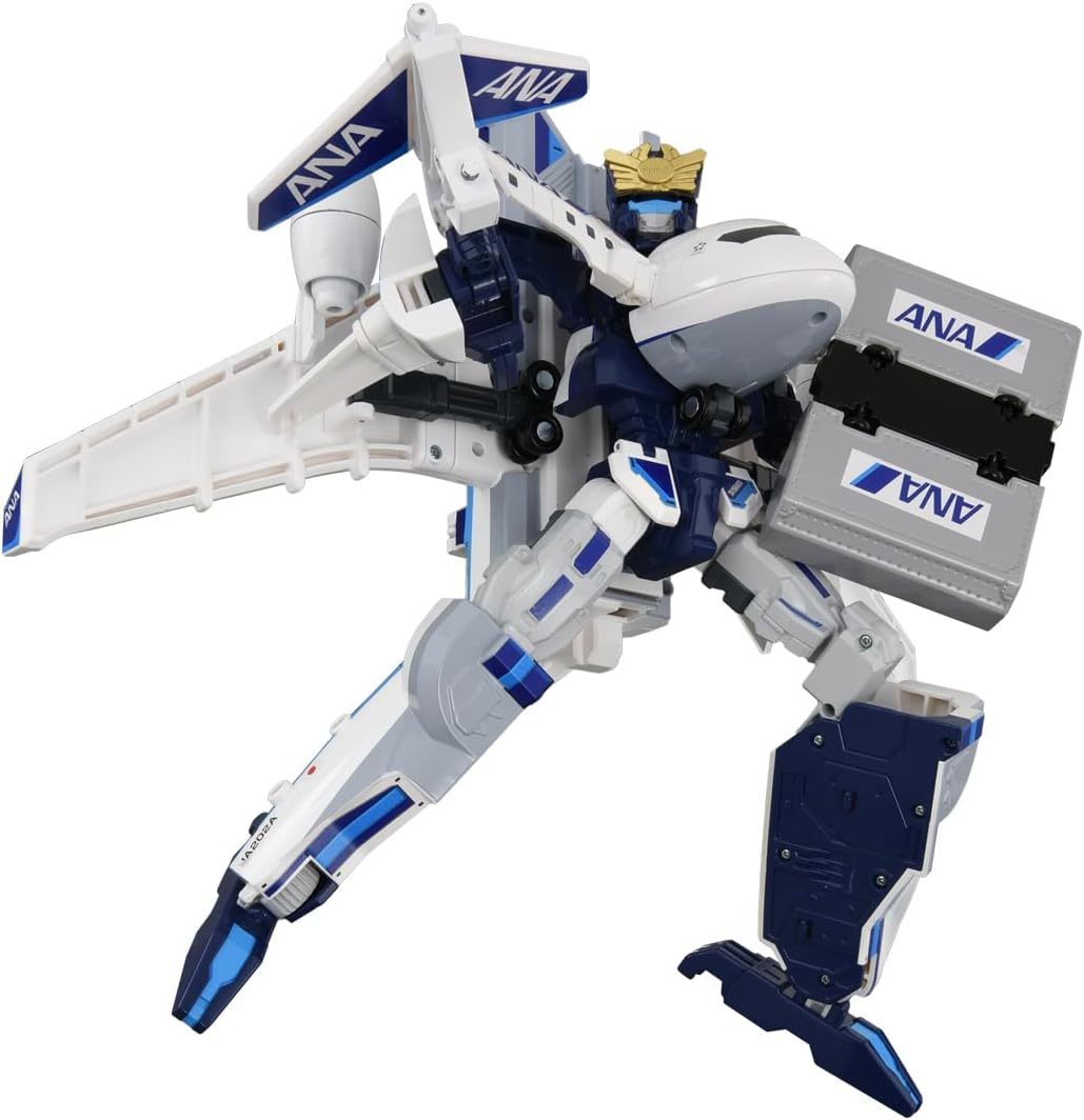 ANA客機變形機器人!TOMICA 特裝作業勇者『DX航空勇者 ANA噴射民航機』預計 10 月發售