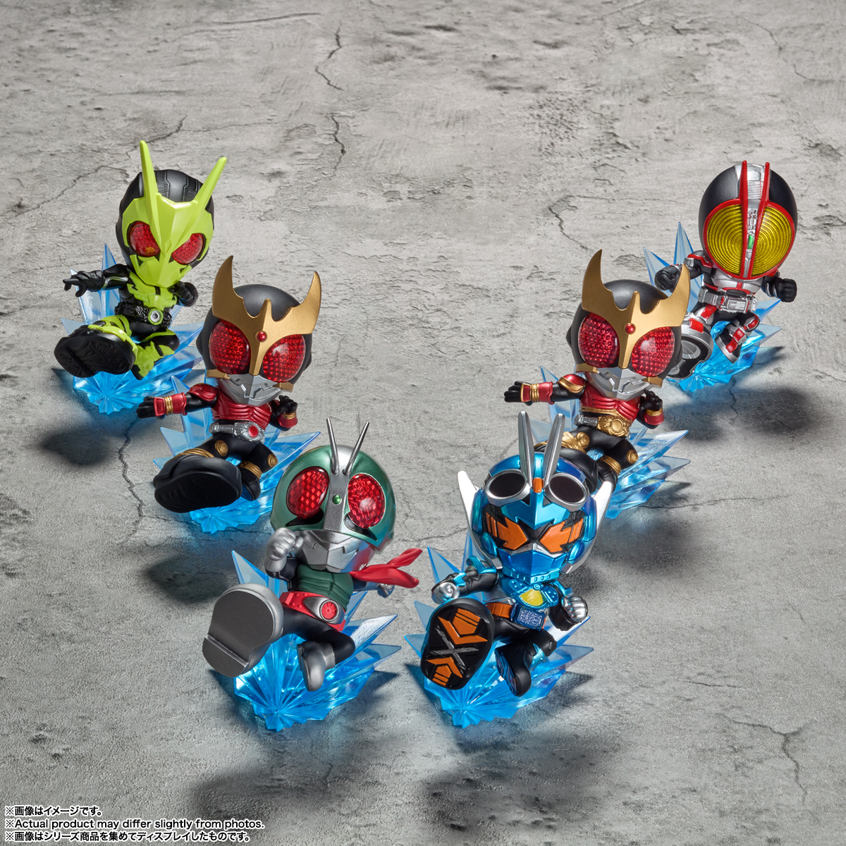 集結各世代的必殺技 TAMASHII NATIONS BOX『假面騎士 ARTlized 要上了！騎士踢！！』盒玩登場