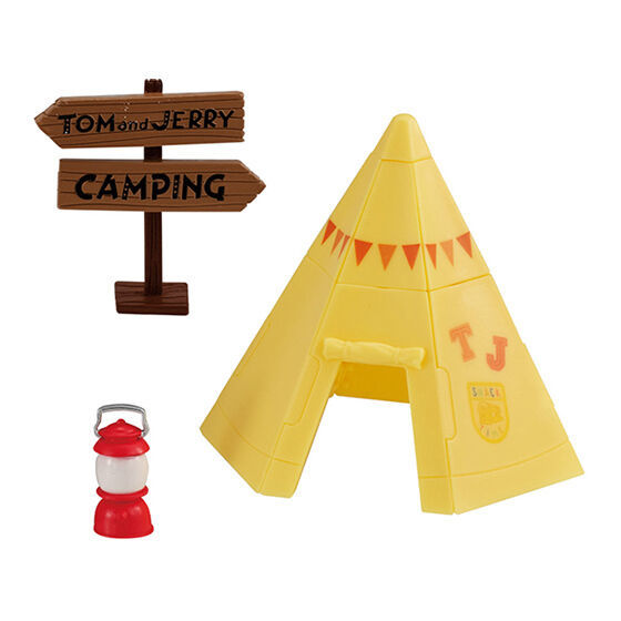 萬代 GASHAPON 湯姆貓與傑利鼠『TOM and JERRY 露營』轉蛋 難得悠閒的露營時刻~