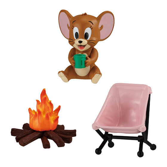 萬代 GASHAPON 湯姆貓與傑利鼠『TOM and JERRY 露營』轉蛋 難得悠閒的露營時刻~