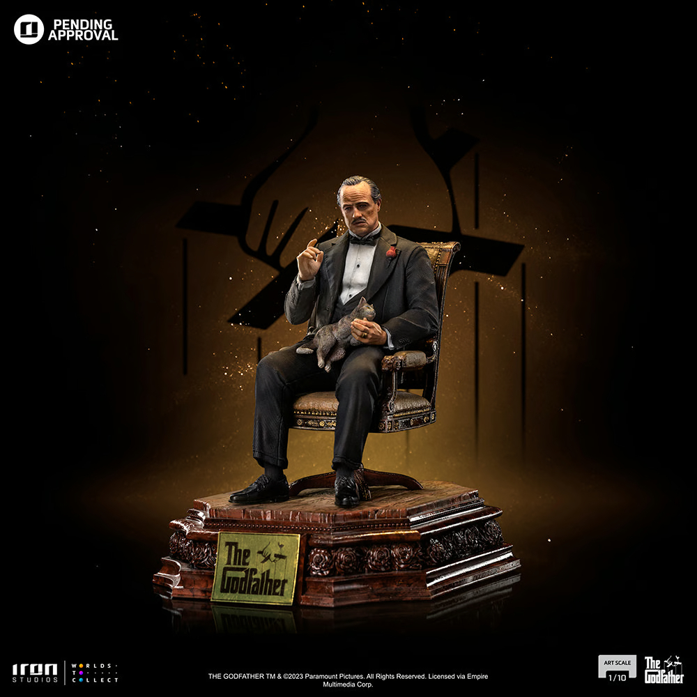 Iron Studios Art Scale 系列《教父》維托·柯里昂（Vito Corleone）1/10 比例全身雕像 普通版/豪華版