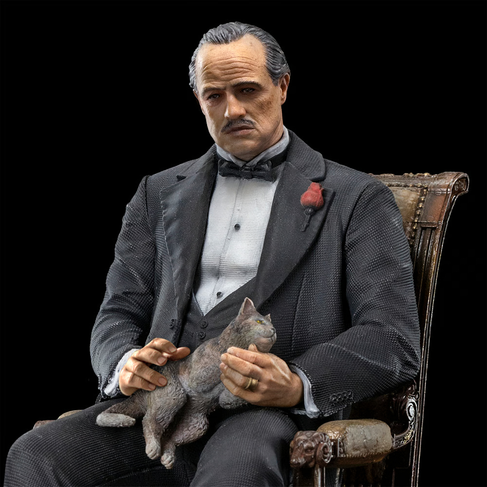 Iron Studios Art Scale 系列《教父》維托·柯里昂（Vito Corleone）1/10 比例全身雕像 普通版/豪華版