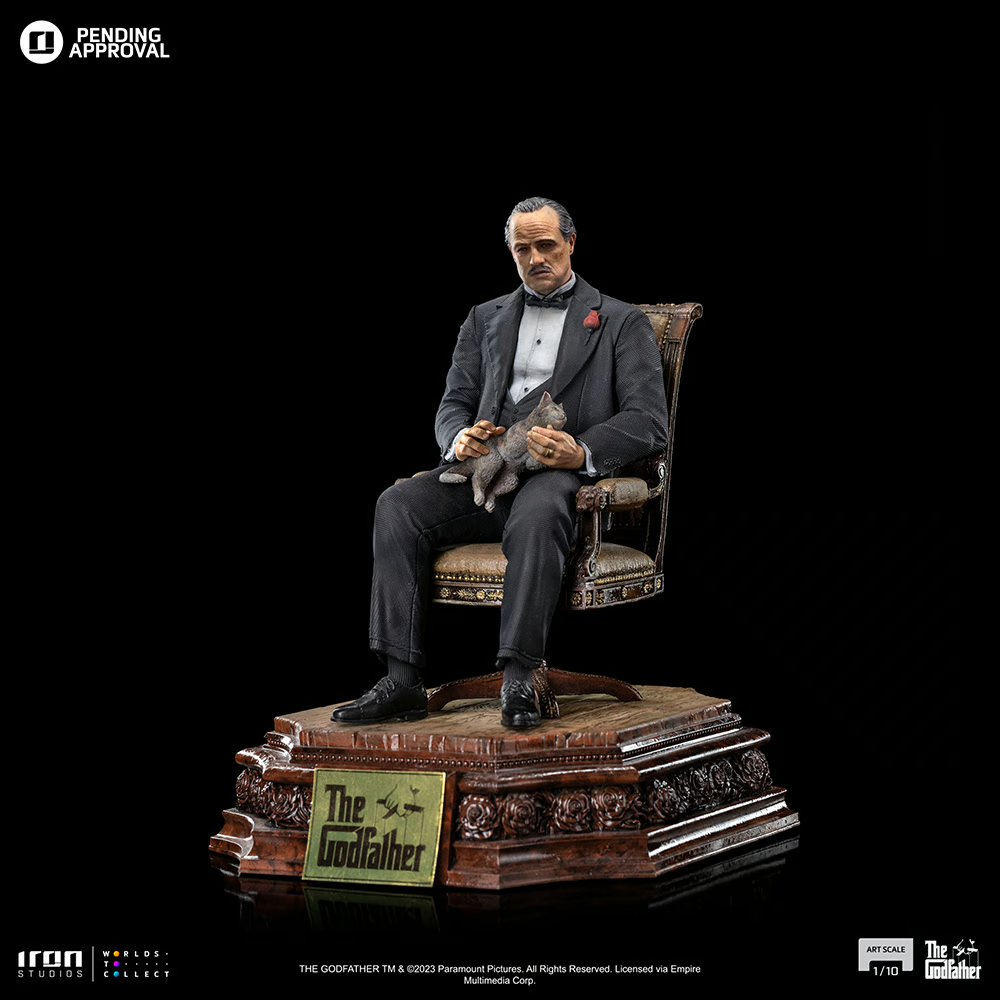Iron Studios Art Scale 系列《教父》維托·柯里昂（Vito Corleone）1/10 比例全身雕像 普通版/豪華版