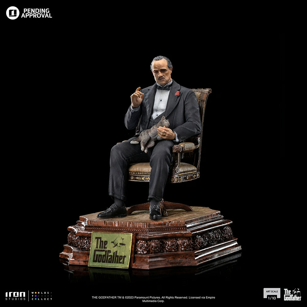 Iron Studios Art Scale 系列《教父》維托·柯里昂（Vito Corleone）1/10 比例全身雕像 普通版/豪華版
