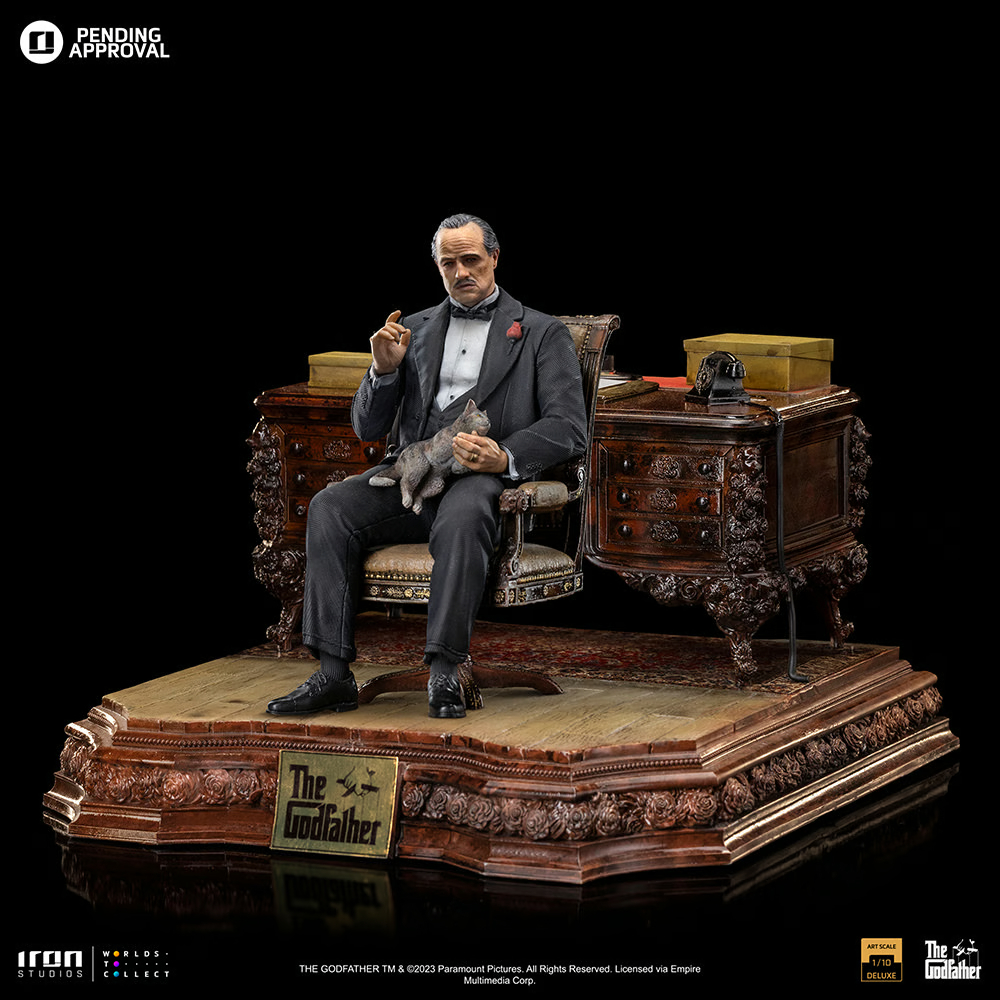 Iron Studios Art Scale 系列《教父》維托·柯里昂（Vito Corleone）1/10 比例全身雕像 普通版/豪華版