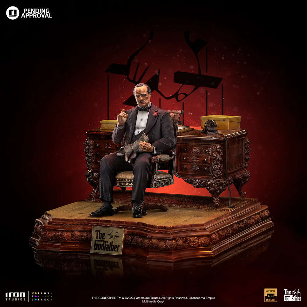 Iron Studios Art Scale 系列《教父》維托·柯里昂（Vito Corleone）1/10 比例全身雕像 普通版/豪華版