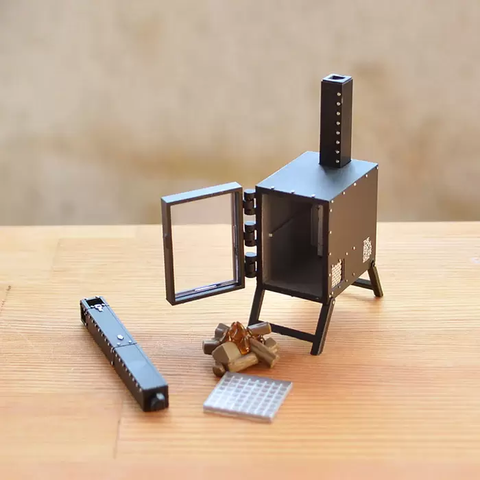 Kenelephant × CAMP HACK「單人露營 迷你收藏 GARAGE Edition」包含 TAKI BE CAN 柴火爐在內的人氣裝備縮小立體化!