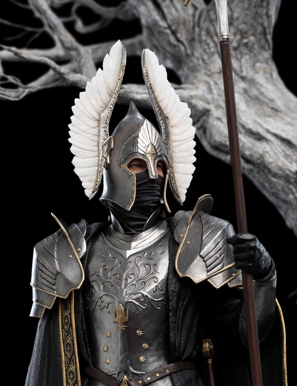 WETA 經典系列《魔戒》剛鐸噴泉守衛 1/6 比例全身雕像 還有將「聖白樹」注入場景的豪華版!