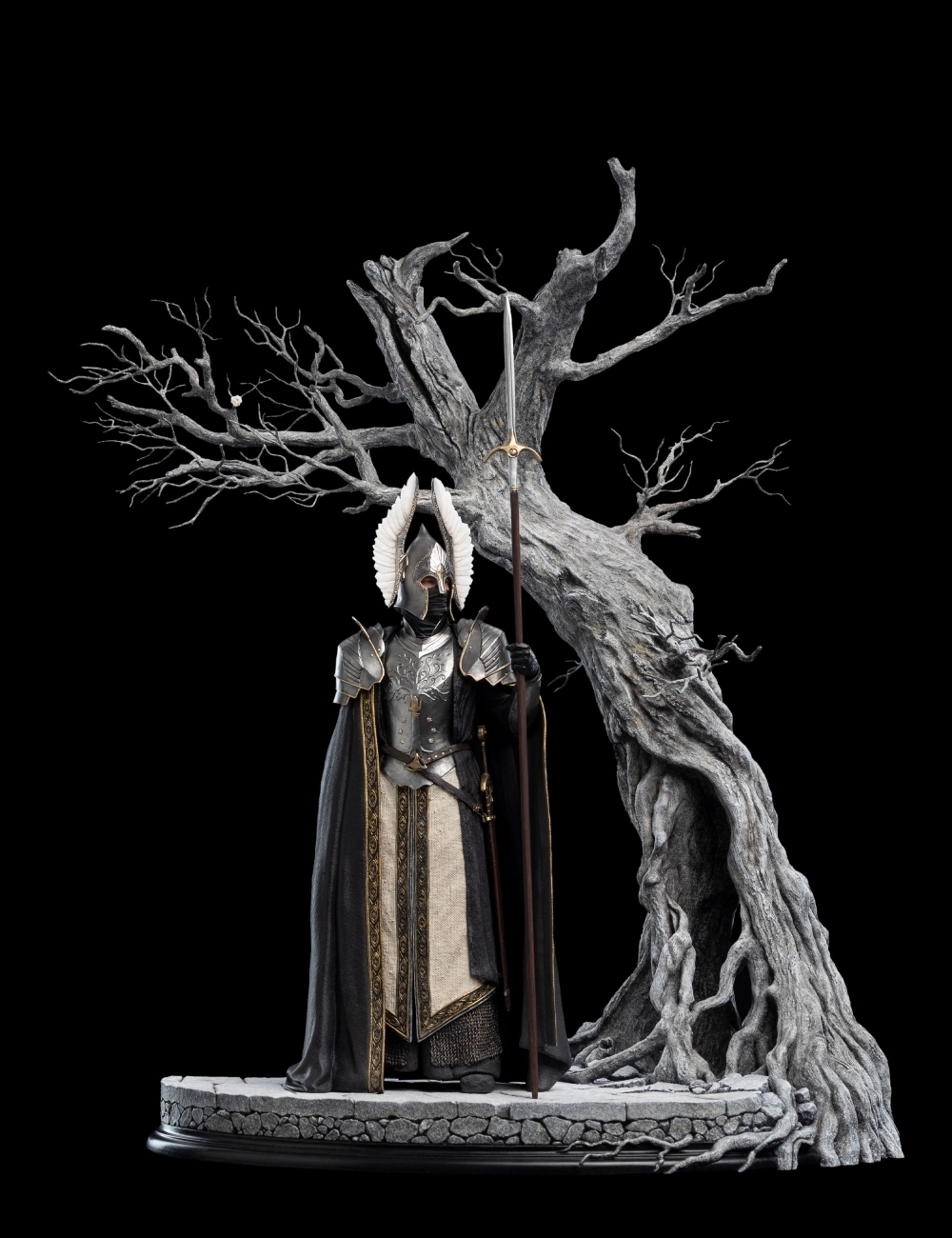 WETA 經典系列《魔戒》剛鐸噴泉守衛 1/6 比例全身雕像 還有將「聖白樹」注入場景的豪華版！