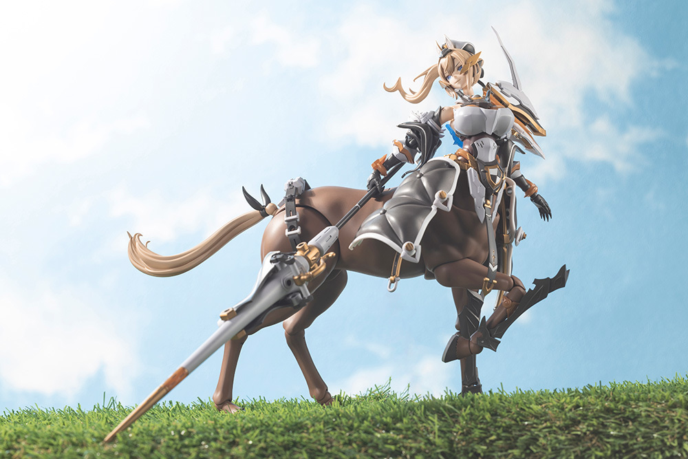 壽屋原創系列『阿爾卡納蒂亞 ARCANADEA 伊蓮娜 ELEAN』組裝模型 忠實再現Z-Ton的獸人馬娘!