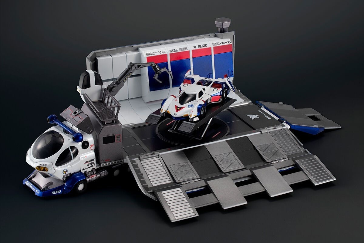 閃電霹靂車收集系列『C.F.C.DX SUGO 車隊運輸維修車 10V5000 -Livery Edition-』經典新規回歸!