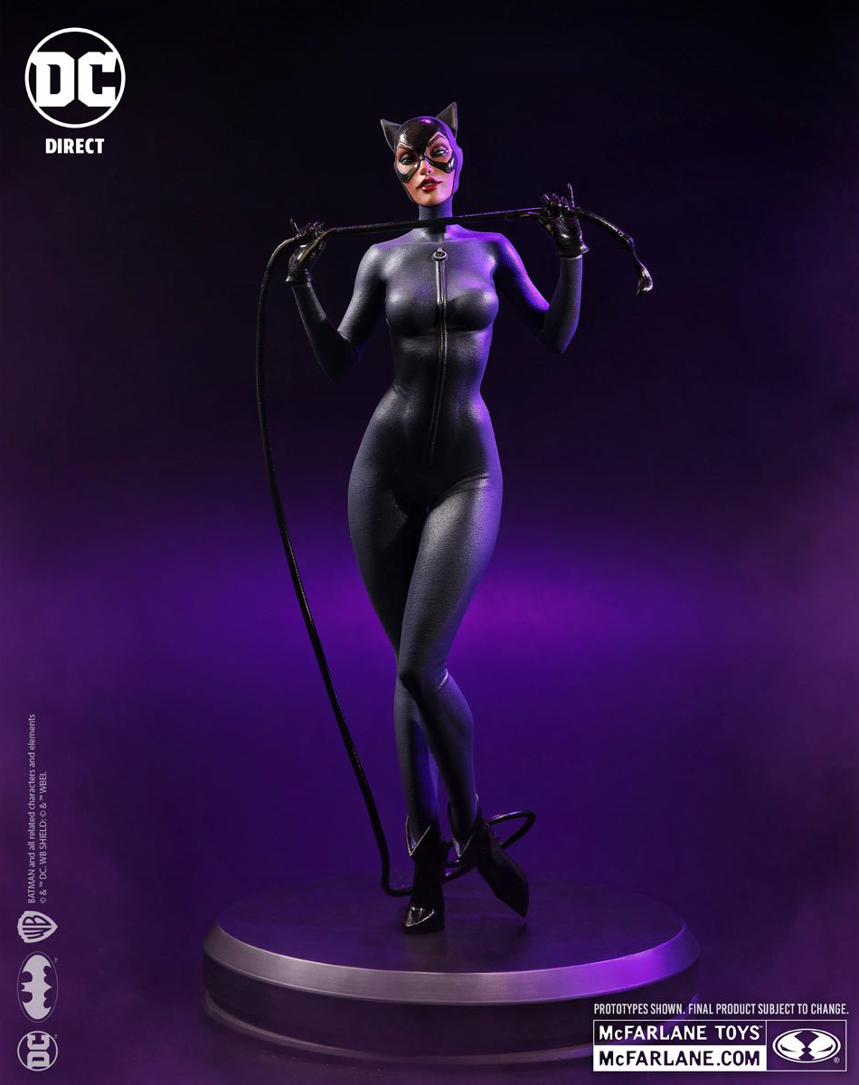 麥法蘭 DC Direct DC 封面女郎系列「貓女 (Catwoman) by J. Scott Campbell」1/8 比例全身雕像