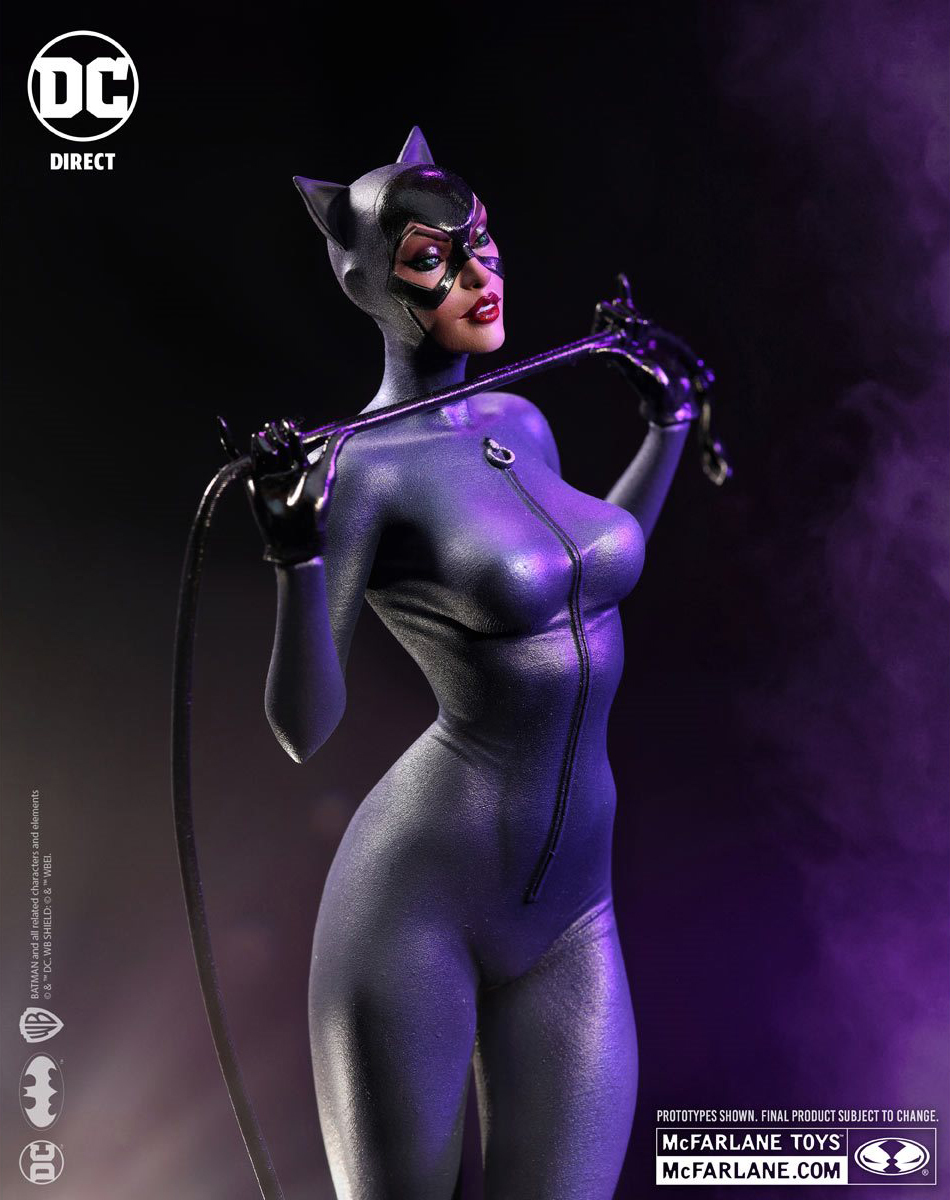 麥法蘭 DC Direct DC 封面女郎系列「貓女 (Catwoman) by J. Scott Campbell」1/8 比例全身雕像