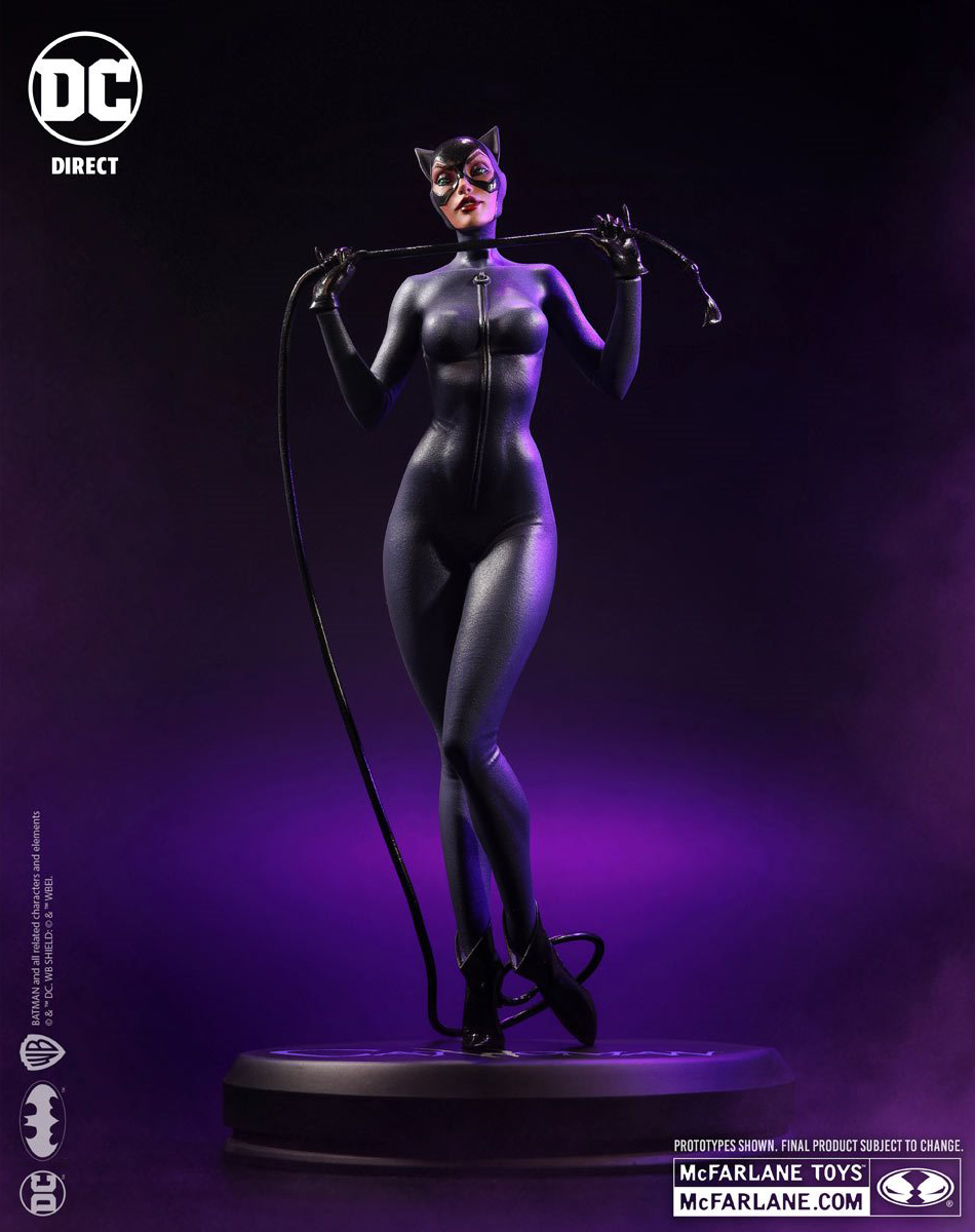 麥法蘭 DC Direct DC 封面女郎系列「貓女 (Catwoman) by J. Scott Campbell」1/8 比例全身雕像