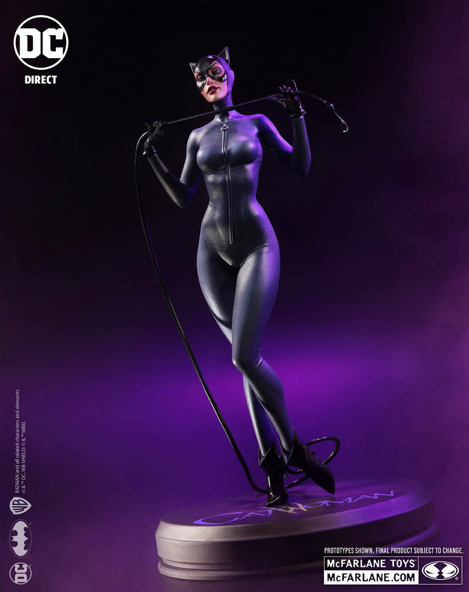 麥法蘭 DC Direct DC 封面女郎系列「貓女 (Catwoman) by J. Scott Campbell」1/8 比例全身雕像