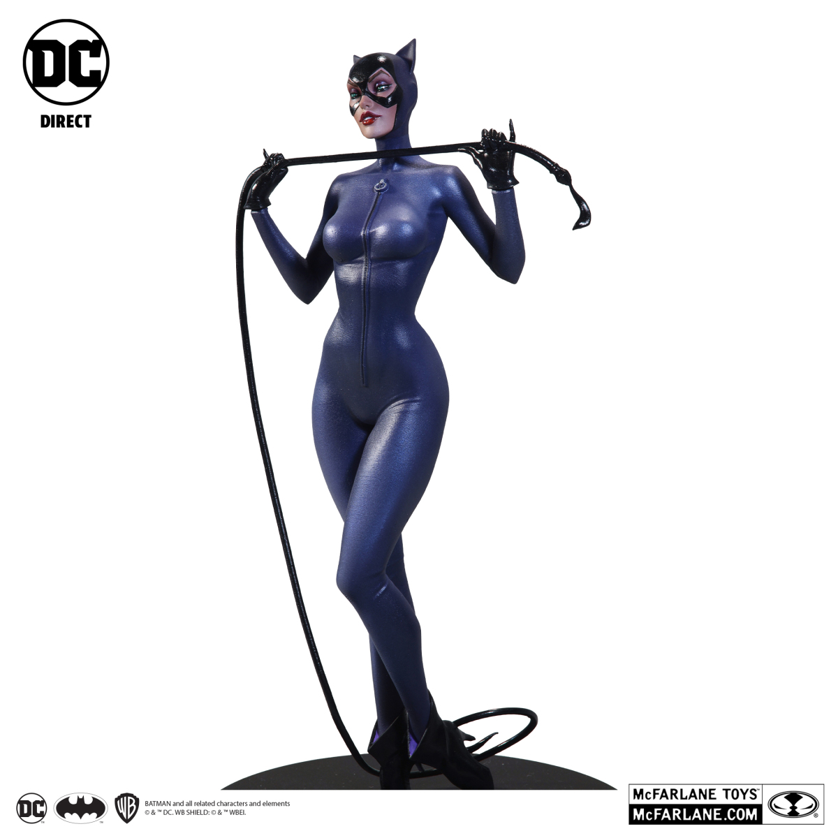 麥法蘭 DC Direct DC 封面女郎系列「貓女 (Catwoman) by J. Scott Campbell」1/8 比例全身雕像