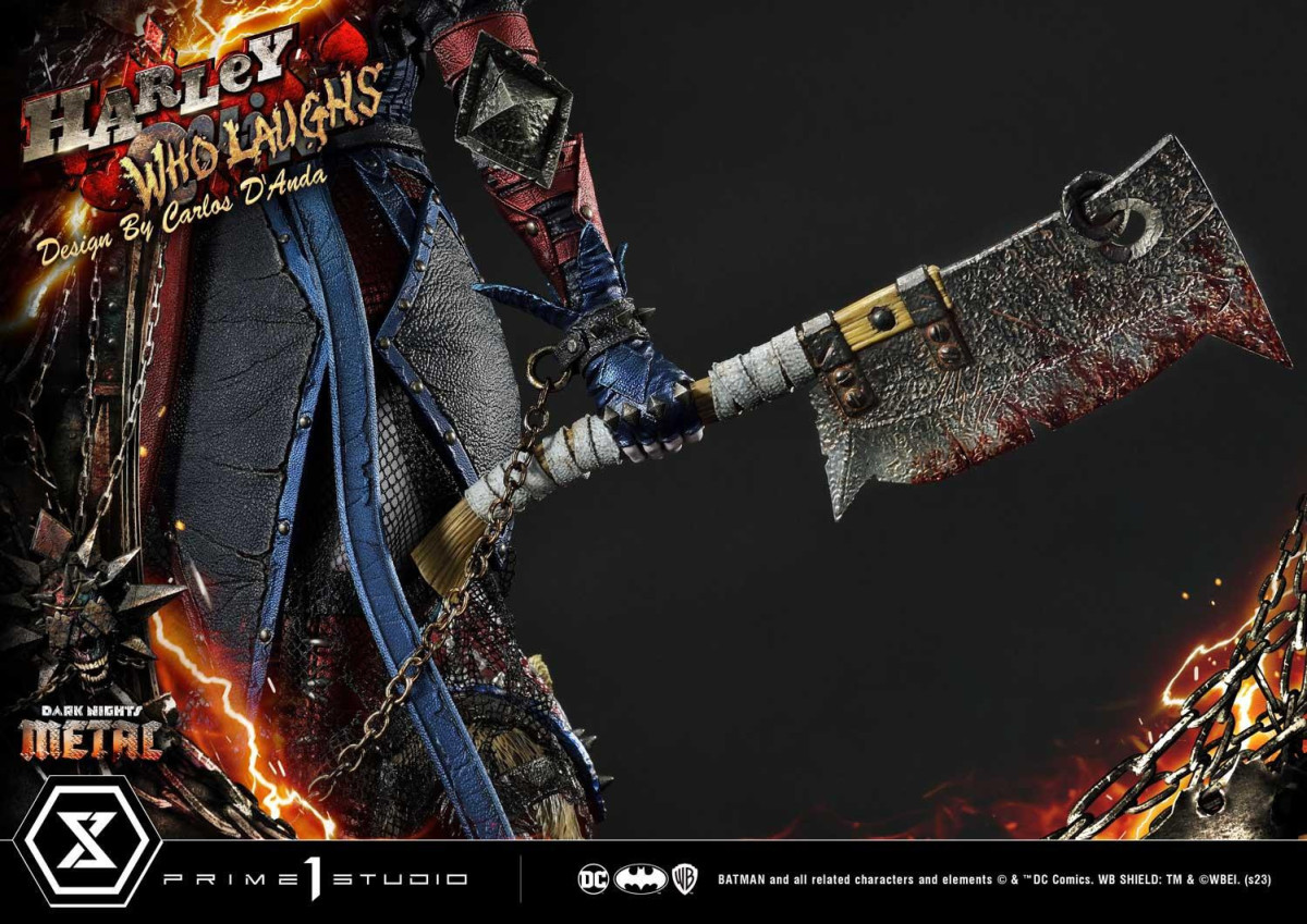 Prime 1 Studio《Dark Nights: Metal》大笑哈莉·奎茵(ハーレイ・クイン フー・ラフス)1/3 比例全身雕像 普通版/DX特典版