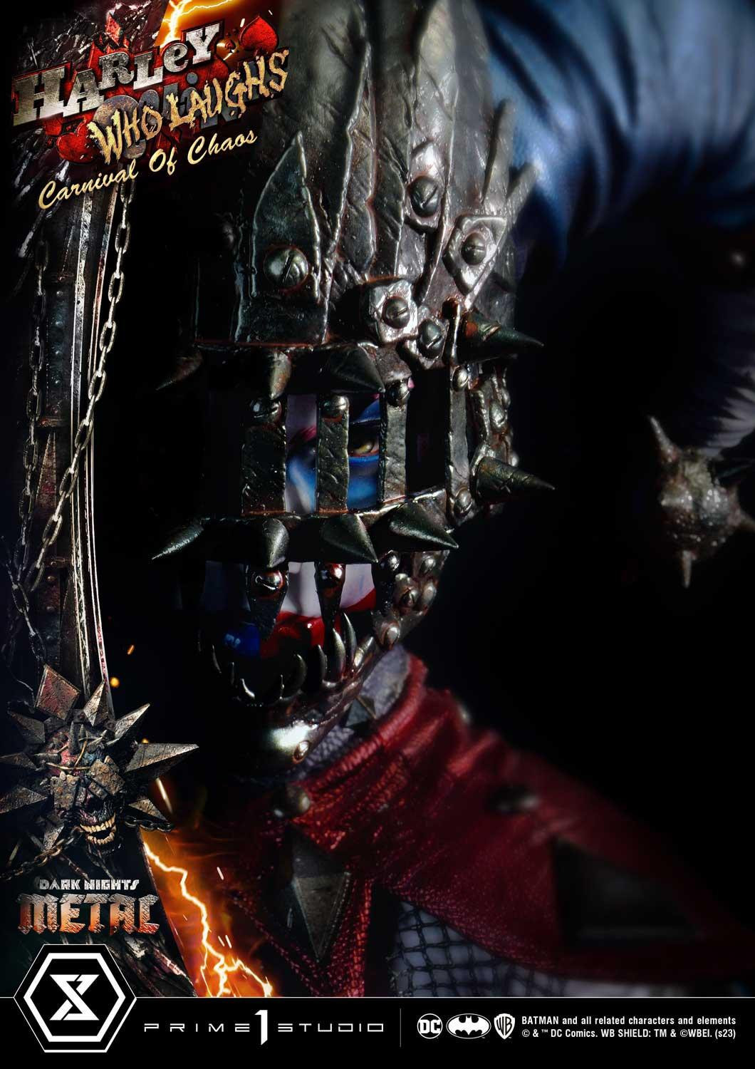 Prime 1 Studio《Dark Nights: Metal》大笑哈莉·奎茵(ハーレイ・クイン フー・ラフス)1/3 比例全身雕像 普通版/DX特典版