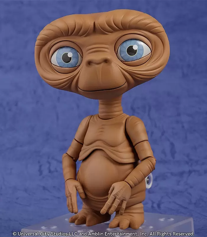 『黏土人 E.T.』附屬發光手指、浴巾配件 可愛重現電影《E.T.外星人》的經典場景！