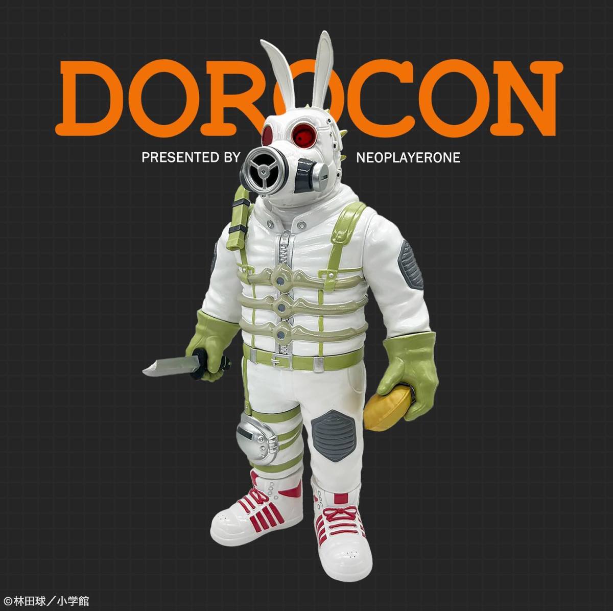 NEO PLAYER ONE《異獸魔都》開曼 初始之紅版本（FIRST RED ver.）、兔耳朵版本（うさみみver.）軟膠玩具 公開！