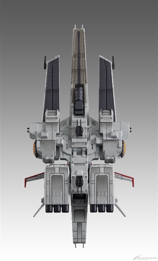 機動戰士鋼彈 UC 連邦軍名艦『C.F.SP 擬・阿卡瑪Re. 戰艦模型』以舊化新塗裝再次販售!