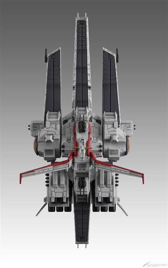 機動戰士鋼彈 UC 連邦軍名艦『C.F.SP 擬・阿卡瑪Re. 戰艦模型』以舊化新塗裝再次販售!